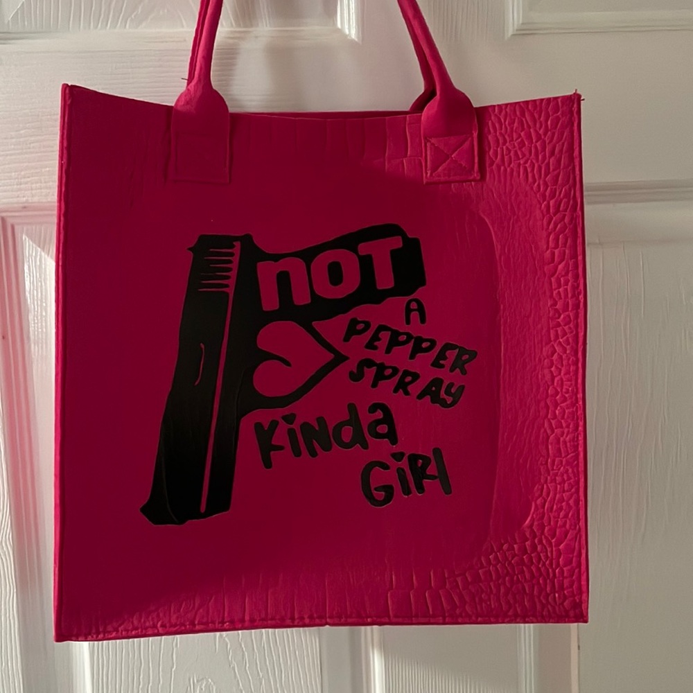 Handmade handbag-pink